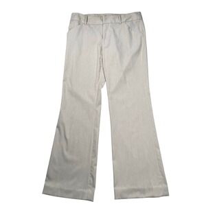 Gianni Bini Cream Straight Leg Pants